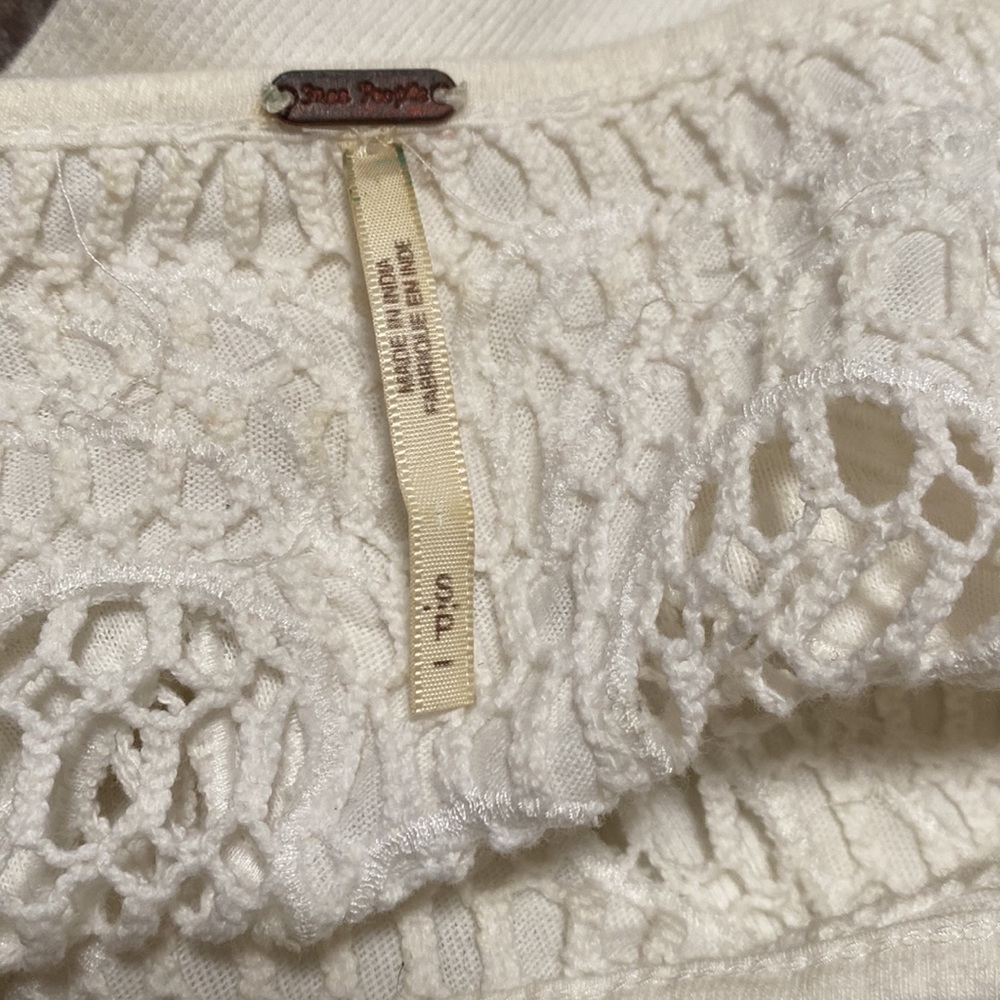 Free People S With Love Crochet Top - Picture 3 of 12